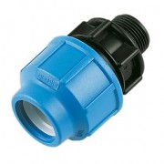 110mm x 3" PP Male Union Adaptor for MDPE Pipe